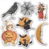 Cute Halloween Sticker (Voorkant)
