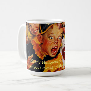Cute Halloween sucré dent Mug