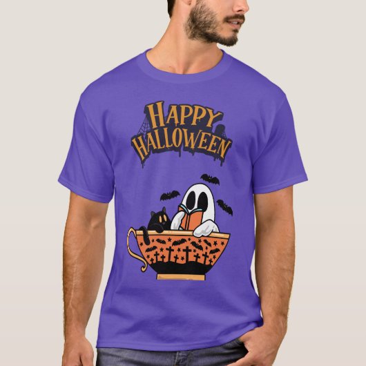Cute Halloween T-shirt (Voorkant)