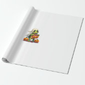Cute Halloween Turtle Ghost with Candy (8) Cadeaupapier (Uitgerold)