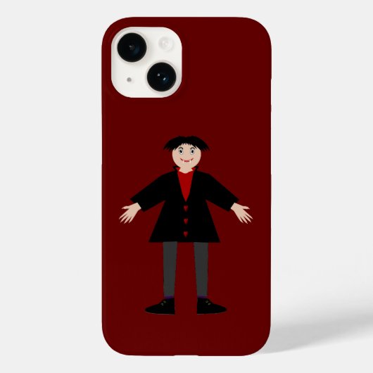 Cute Halloween Vampire Case-Mate iPhone Case (Achterkant)
