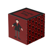 Cute Halloween Vampire Custom Kubus (Achter hoekig)
