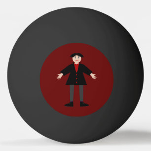 Cute Halloween Vampire Pingpongballen