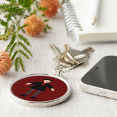 Cute Halloween Vampire Sleutelhanger (Zijkant)
