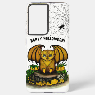 Cute Halloween Vleermuis Samsung Galaxy Hoesje