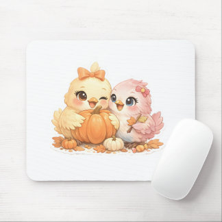 Cute Halloween Vogels Pompoen Muismat
