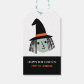 Cute Halloween Witch Cadeaulabel (Voorkant)