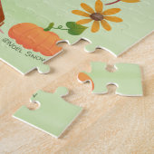 Cute Halloween Witch Cat Legpuzzel (Zijkant)