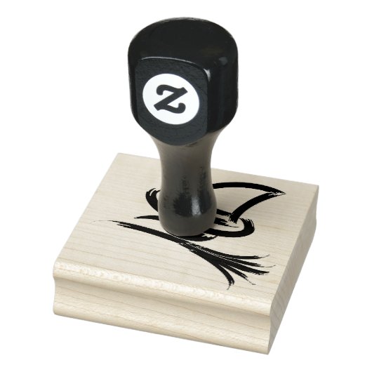 Cute Halloween witch Rubberstempel (Stempel)