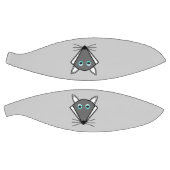 Cute Halloween Wolf Basketball Mini Basketbal (Panelen)