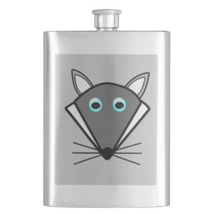 Cute Halloween Wolf Flasks Heupfles