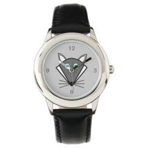 Cute Halloween Wolf Kinder Bekijk de cijfers Horloge