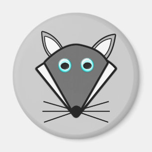 Cute Halloween Wolf Magnet Magneet
