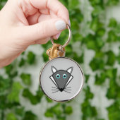Cute Halloween Wolf Sleutelhanger (Hand)
