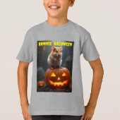 Cute Hammie Halloween Kids T-Shirt (Voorkant)