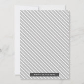 Cute Hamster Anniversaire Fête Invitation (Dos)