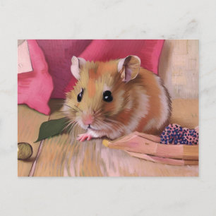 Cute Hamster Briefkaart