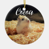 Cute Hamster Gift for Hamster Lovers Keramisch Ornament (Voorkant)