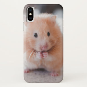 Cute Hamster Love Animals iPhone X Hoesje