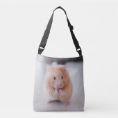 Cute Hamster Love Animals Crossbody Tas (Voorkant)