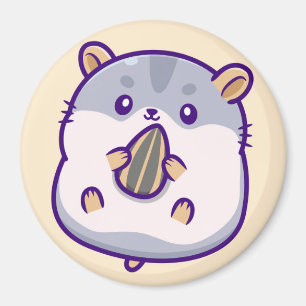 Cute Hamster Magnet Magneet