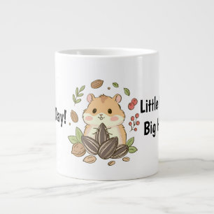 Cute Hamster Mok – Kleine Momenten, Groot Geluk