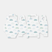 Cute Hand Drawn Cloud Pattern Bedankdoosjes (Uitgevouwen)