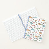 Cute Hand Drawn Mountain Scene Pattern Notitieboek (Binnen)