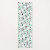 Cute Hand Drawn Unicorn Cat Pattern Yogamat (Voorkant)