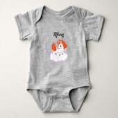 cute Happiness magic unicorn Romper (Voorkant)