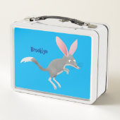 Cute happy Australian bilby cartoon (Achterkant)