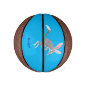 Cute happy Australian bilby cartoon Basketbal (Verticaal)