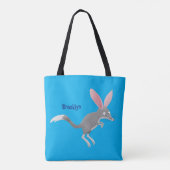 Cute happy Australian bilby cartoon Draagtas (Achterkant)