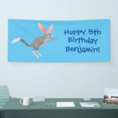 Cute happy Australian bilby cartoon Spandoek (Beurs)