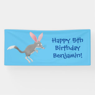 Cute happy Australian bilby cartoon Spandoek