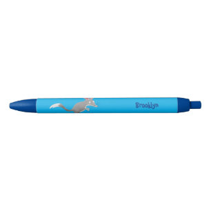 Cute happy Australian bilby cartoon Zwarte Inkt Pen