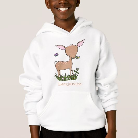 Cute happy baby hert cartoon illustratie (Voorkant)