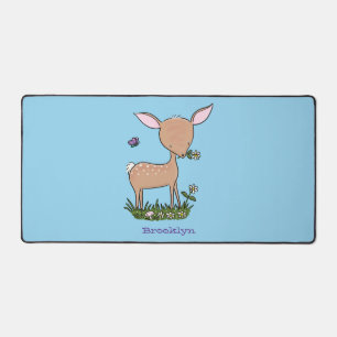 Cute happy baby hert cartoon illustratie bureaumat