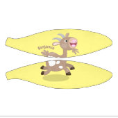 Cute happy billy cartoon basketbal (Panelen)