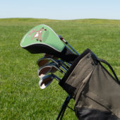 Cute happy billy cartoon golfheadcover (Insitu)
