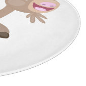 Cute happy billy cartoon snijplank (Hoek)