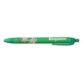 Cute happy billy cartoon zwarte inkt pen (Bodem)