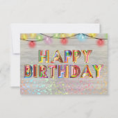 Cute Happy Birthday (Voorkant)