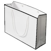 Cute Happy Birthday Black & White Groot Cadeauzakje (Achterkant Gekanteld)