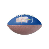 Cute happy bubble tea boba cartoon american football (Gedraaid 90)