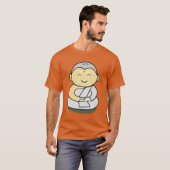 Cute Happy Buddha T-shirt (Voorkant volledig)