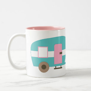 Cute Happy Camper Mug personnalisé