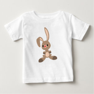 Cute Happy Cartoon Rabbit Baby T-Shirt