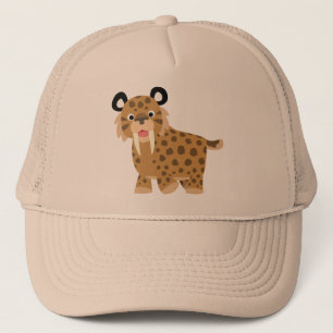 Cute Happy Cartoon Smilodon Pet
