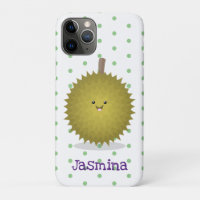 Cute happy durian cartoon illustratie